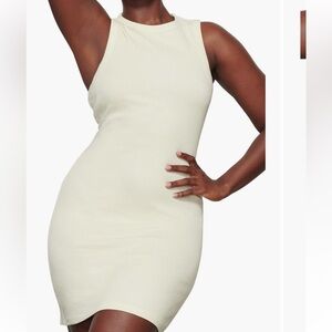 SKIMS Stretch Cotton Rib Dress